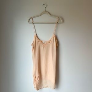 Peach Slip Dress